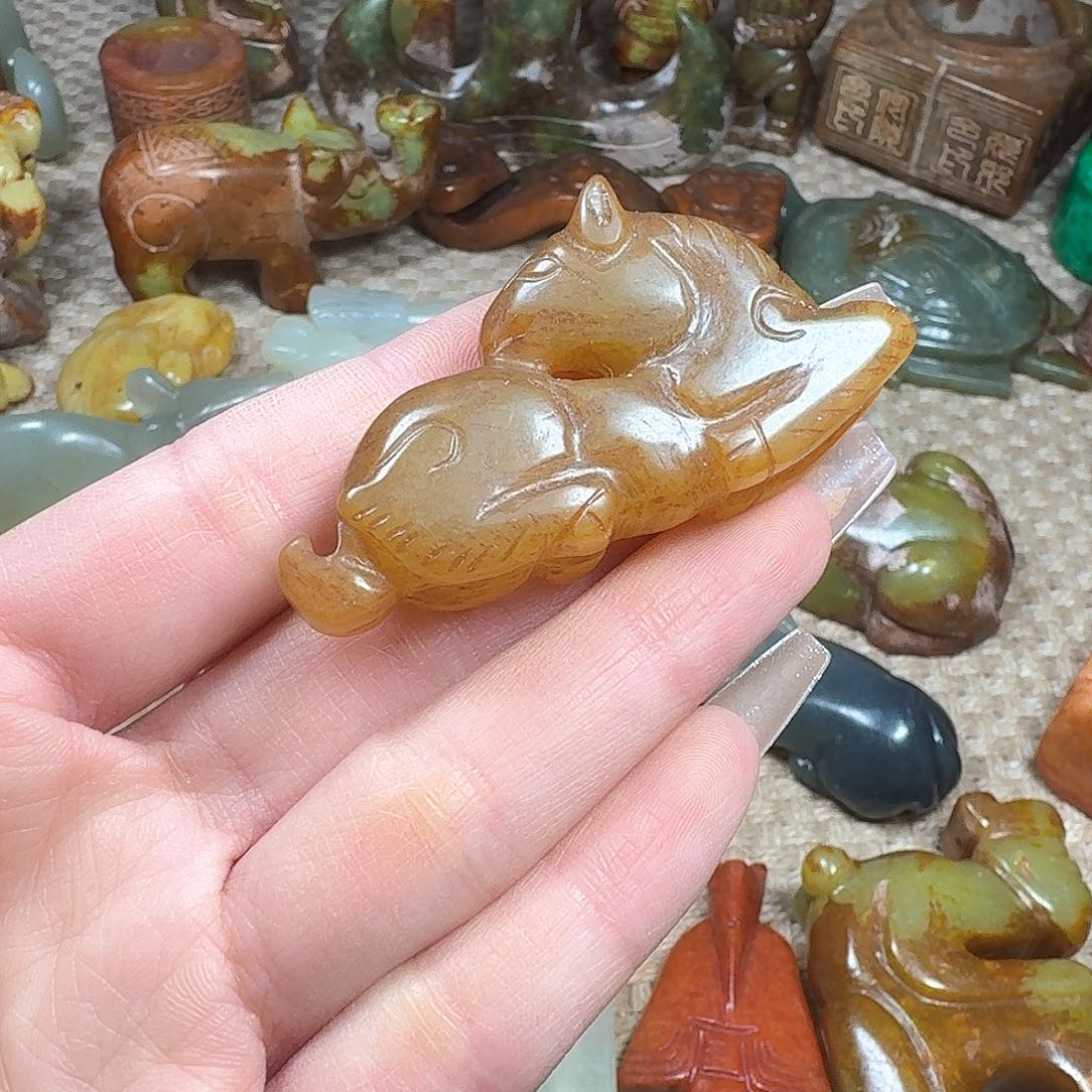 白玉菩提吊坠挂件