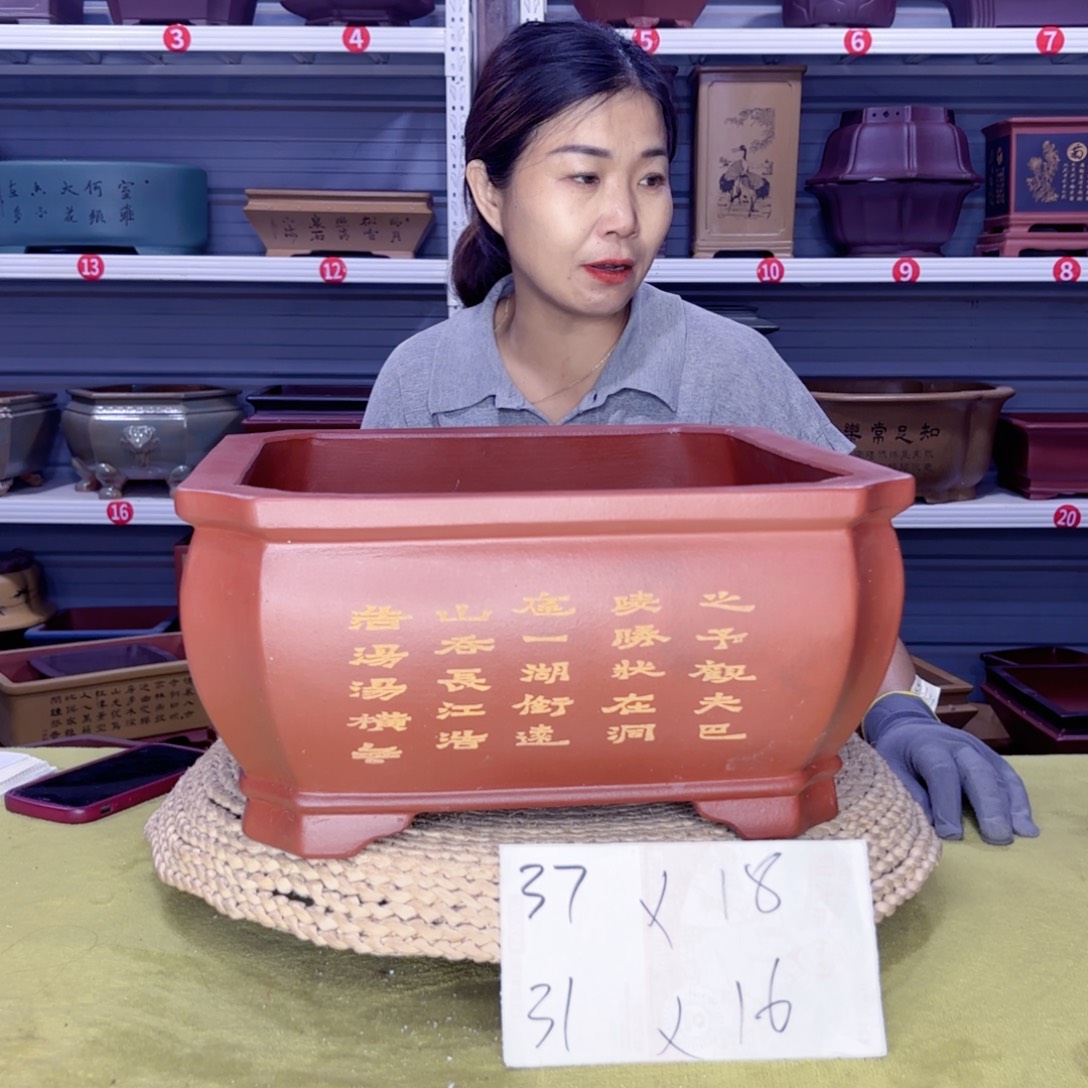 紫砂花盆宜兴紫砂