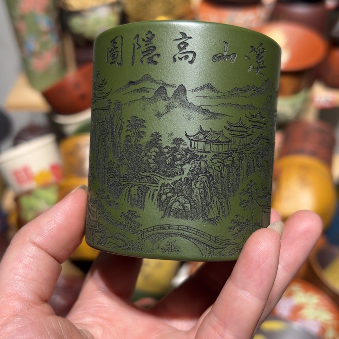 紫砂茶杯宜兴紫砂主人杯