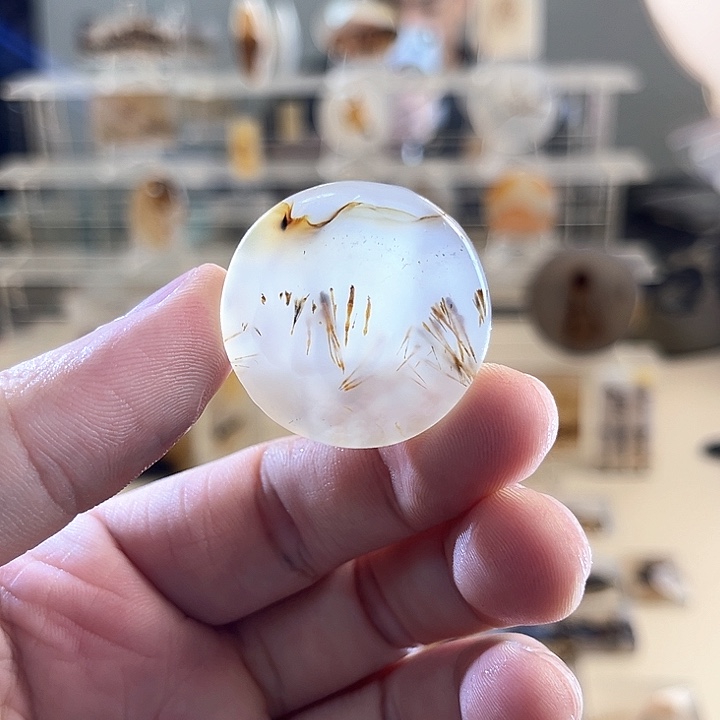 玛瑙/玉髓未镶嵌吊坠(不含链)