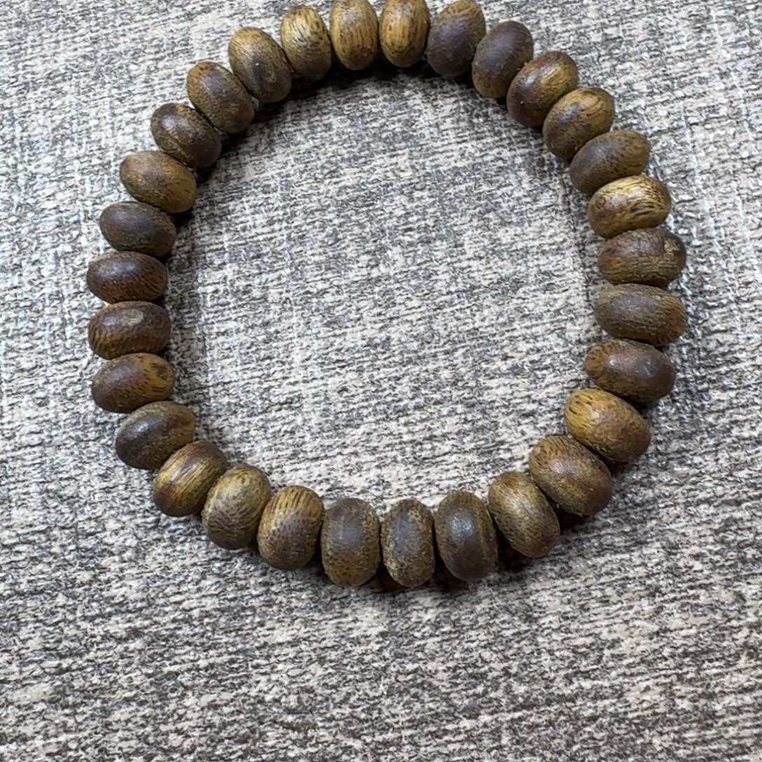 沉香沉香碎屑绿棋算盘珠0.8/6.6