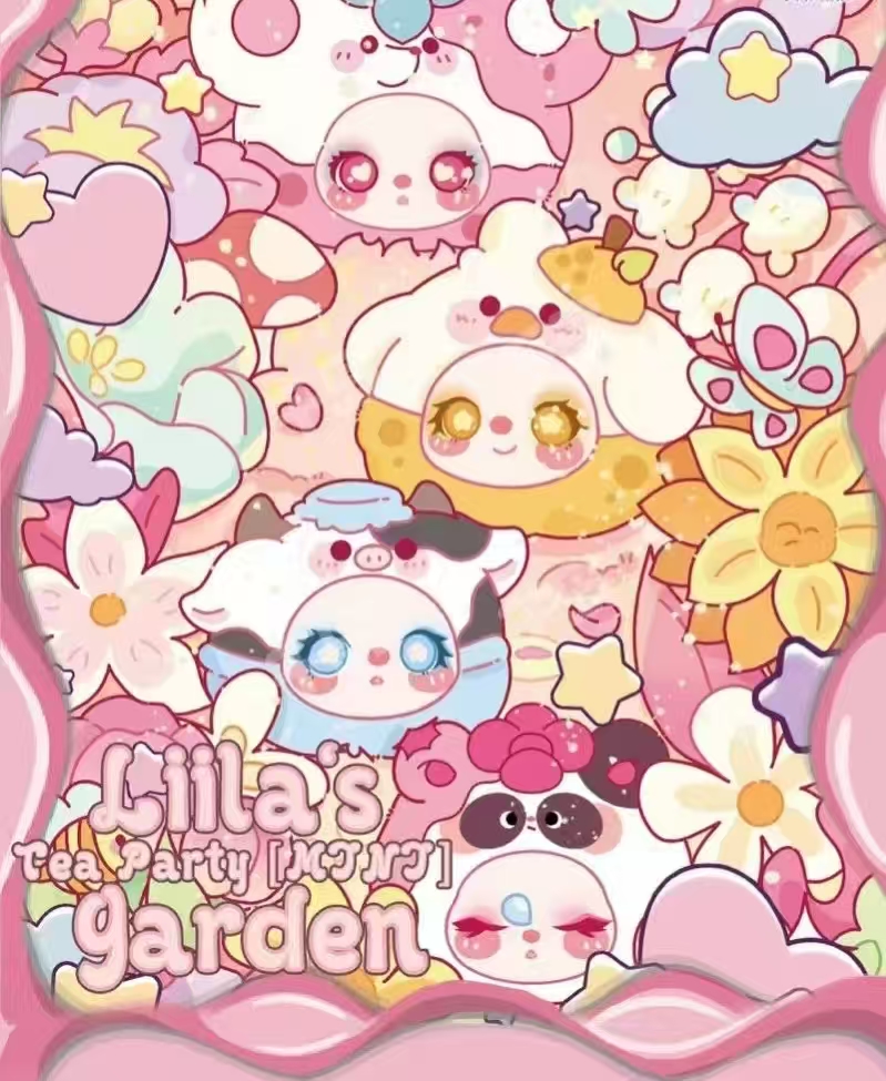 （拆盒）2莉拉的花园茶会盲盒正品手办（拆盒）