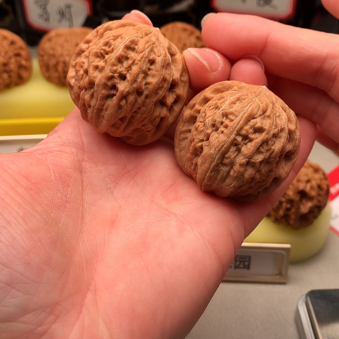 吊坠文玩核桃39尺全品铁锤421号