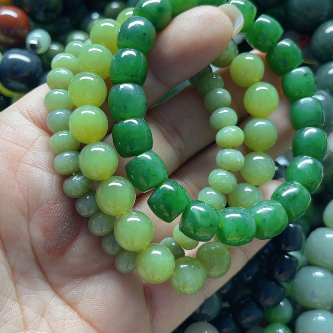 和田玉手链未镶嵌