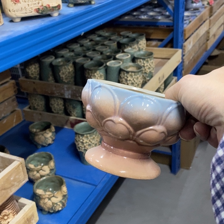 陶瓷花盆单场满9.9发11*8