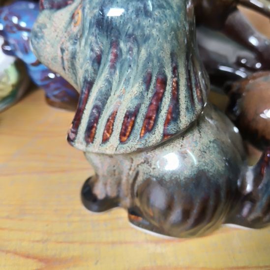 Q***瓷片磁州窑五厂盘碗壶杯有瑕疵