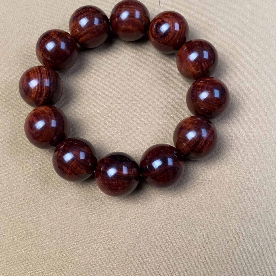 快***单黄花梨/降香黄檀手串/手链