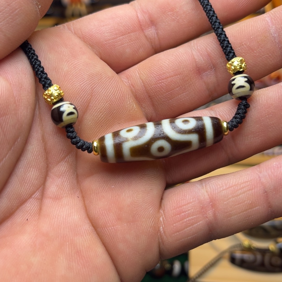 啊***珍玛瑙/玉髓（覆膜）散珠项链