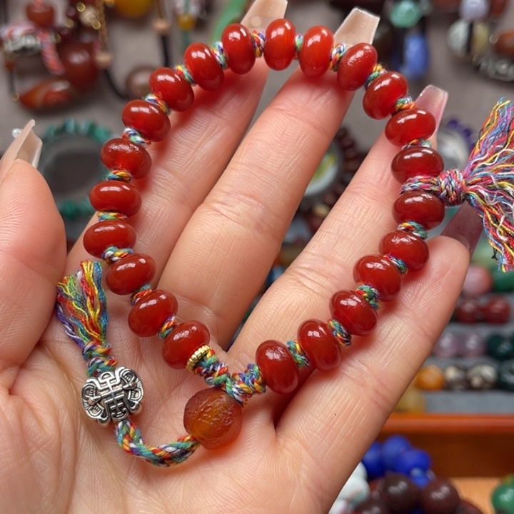 玛瑙/玉髓手链未镶嵌