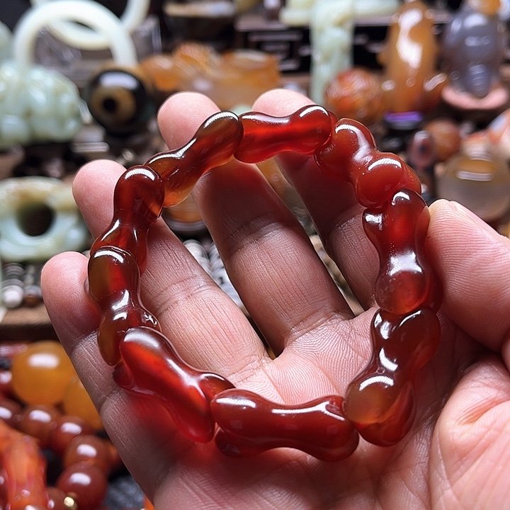 玛瑙/玉髓车挂未镶嵌