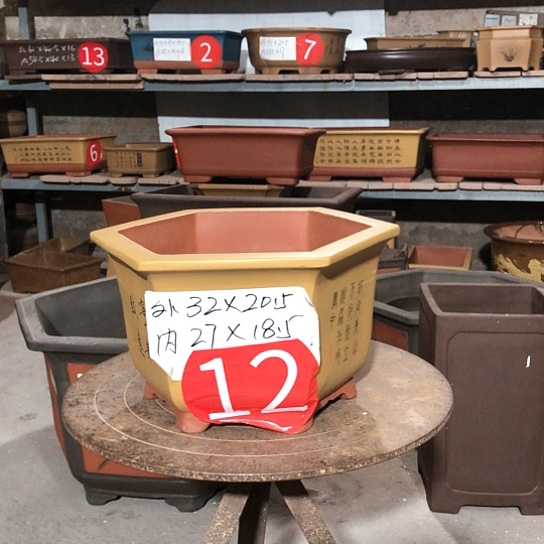 紫砂紫砂花盆包邮