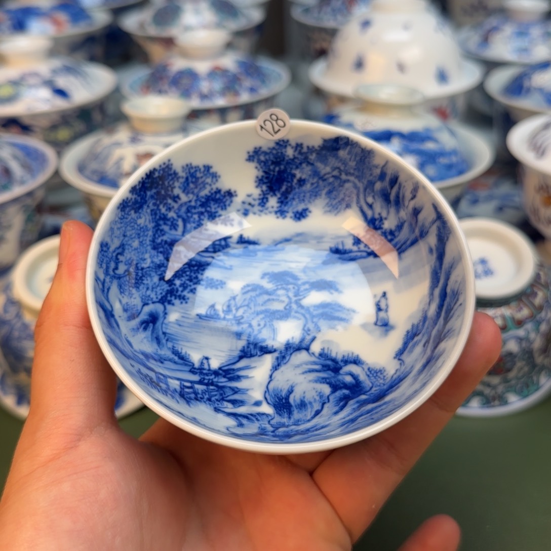 景德镇手工手绘茶器128