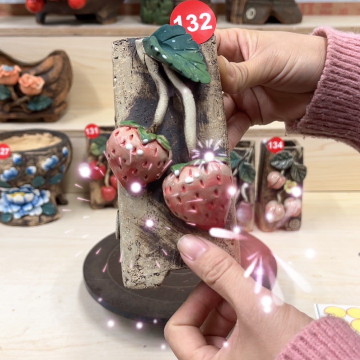 【闪购商品】紫砂花盆132号内口5外高15