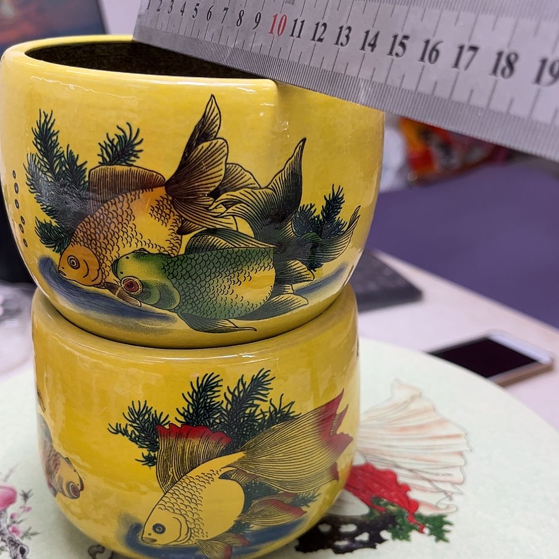 红陶景德镇手工红桃泥多肉花盆