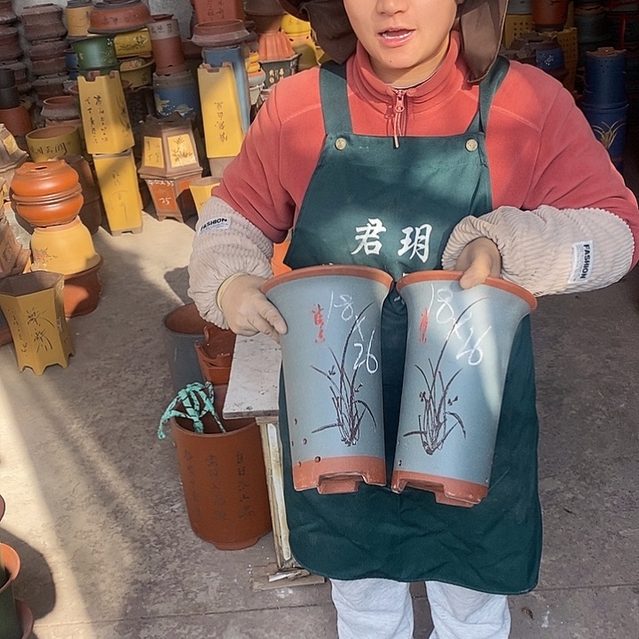 紫砂花盆紫砂花盆盆栽花卉苗木种植