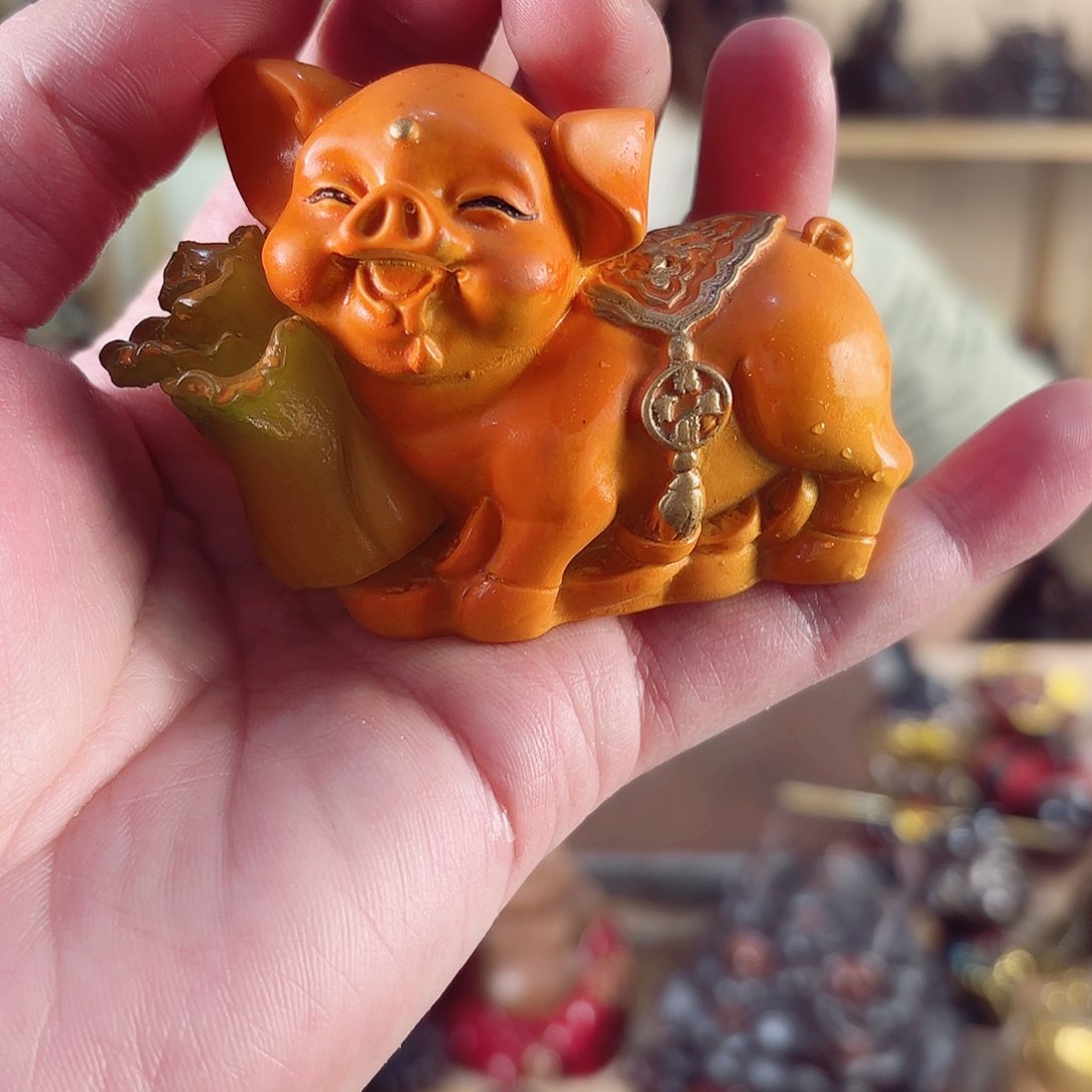 紫砂茶宠紫陶树脂茶宠摆件