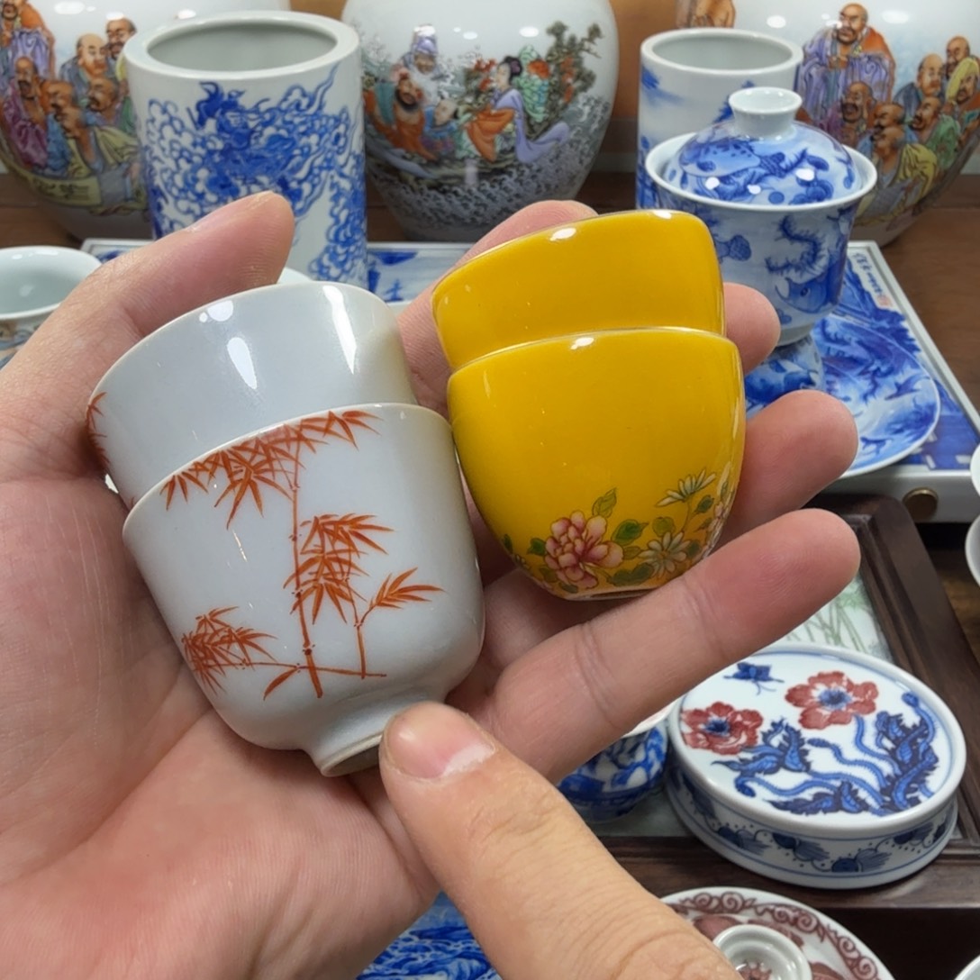 木***月全手工全手绘陶瓷