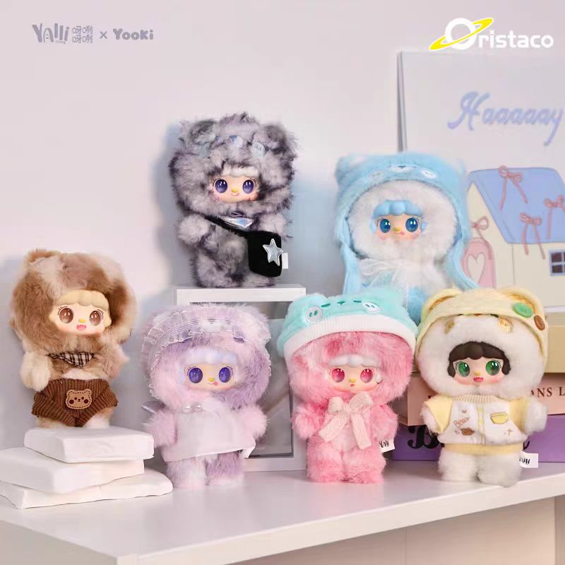 【冉冉平拆】正版yooki-氧氧小熊冬眠计划系列毛绒盲盒挂件