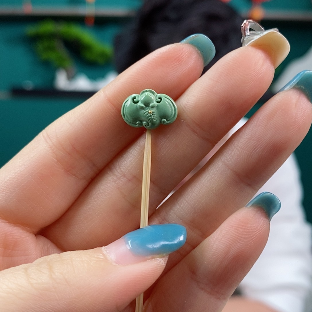 绿松石珠宝奇石未镶嵌