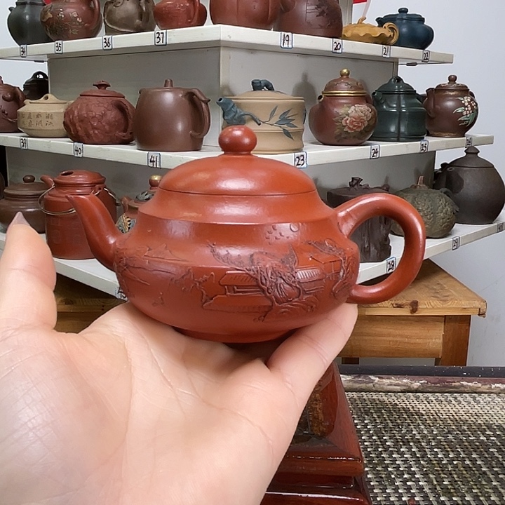 紫砂茶壶全手工制作
