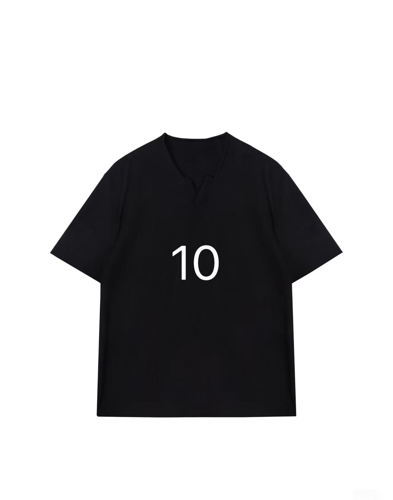 站潮流轻奢修身印花男士夏季短袖T恤纯棉百搭小众风格驴家