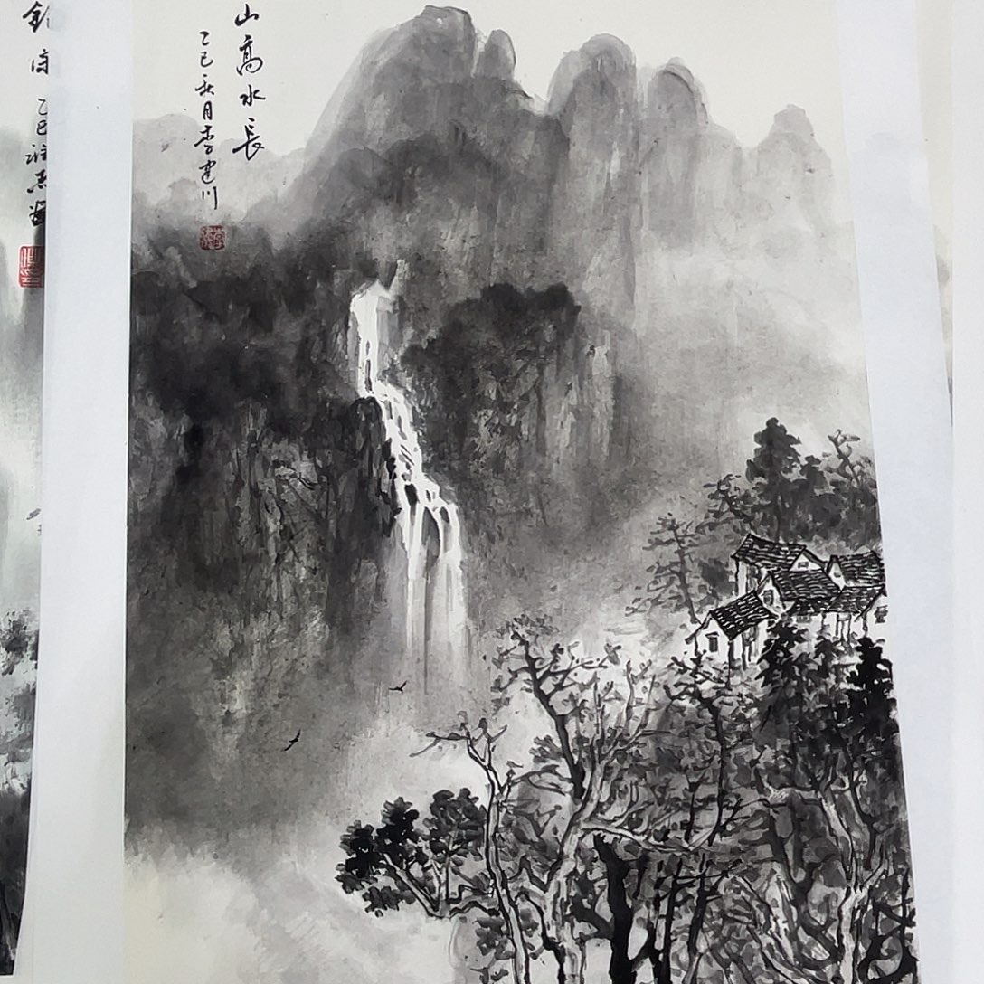 国画李建川老师作品欣赏