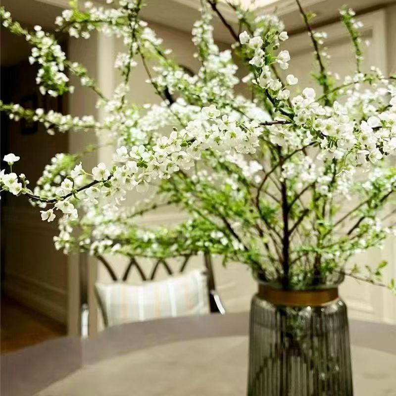 云南雪柳鲜花瓶插花材高级氛围感室内装饰
