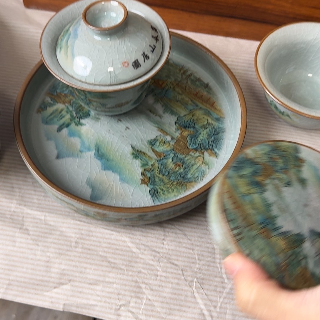 富春山居图四斤套的