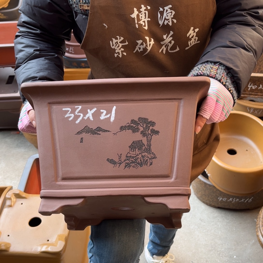 花盆紫砂盆景艺术