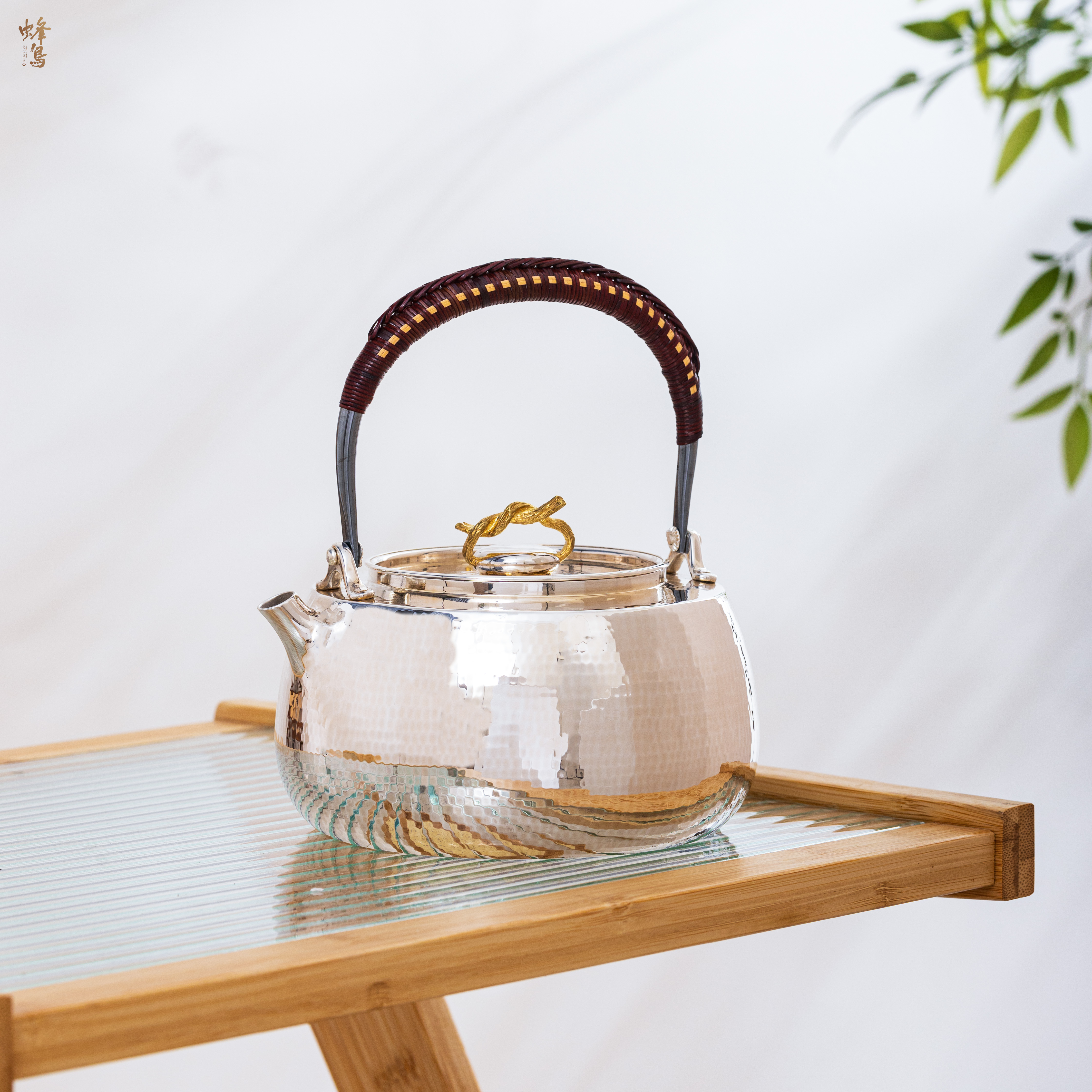 【央广非遗】蜂鸟工坊 名匠优选 锤纹桶形提梁壶北村 MJYXA3083