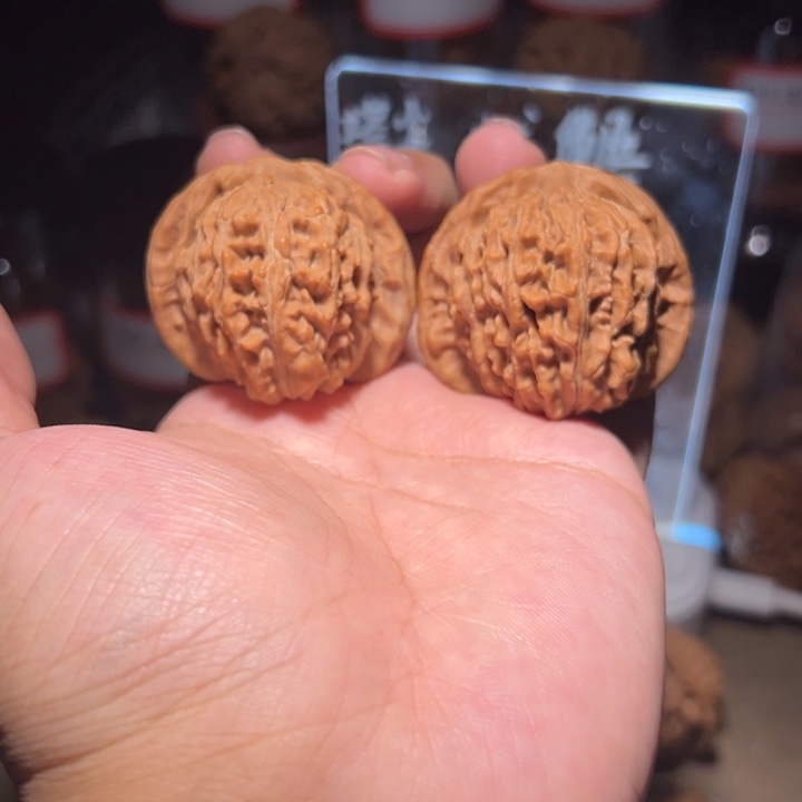 吊坠文玩核桃42拱桥楼全品