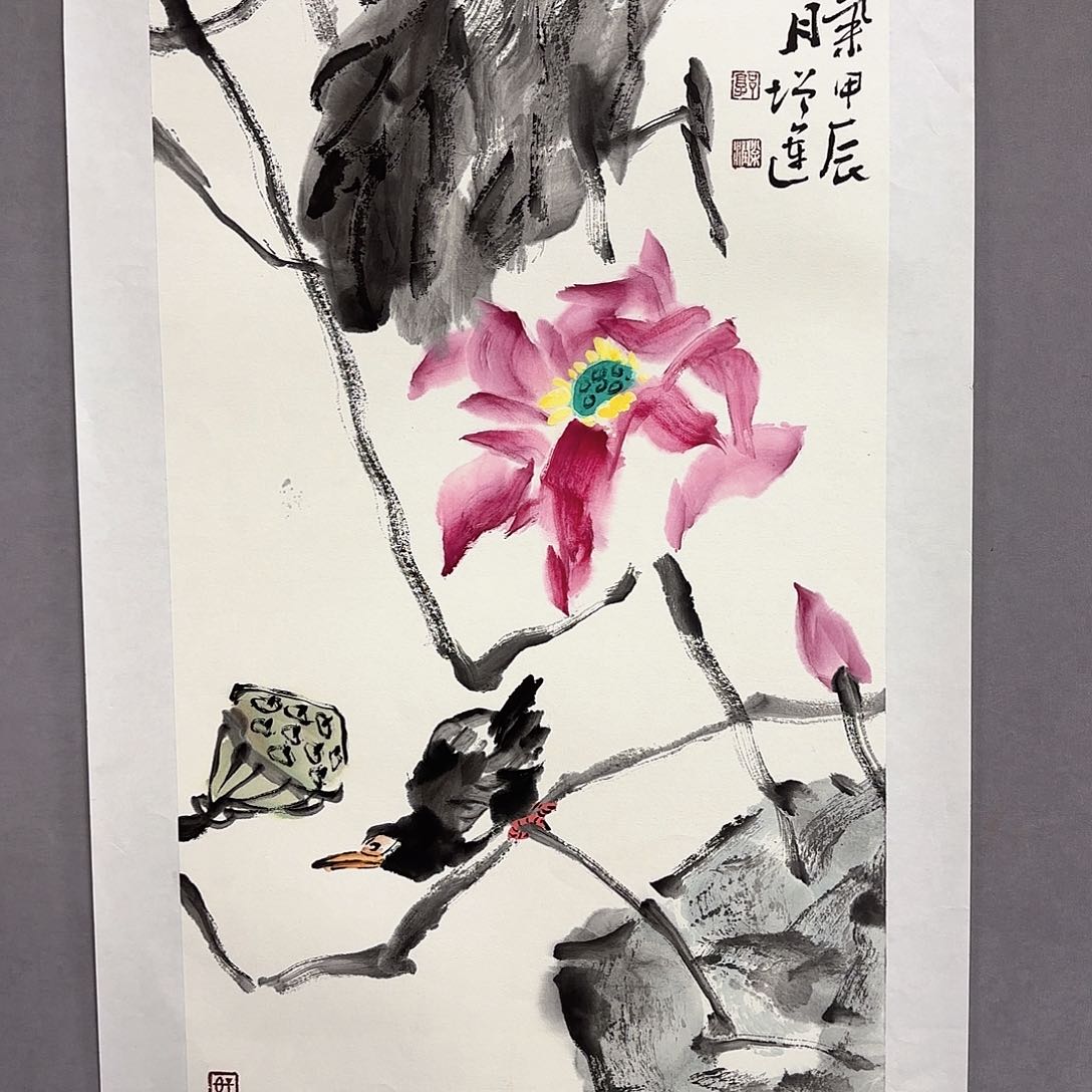 国画国画纯手绘作品请放心去藏