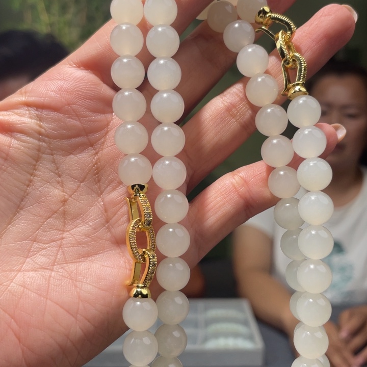 和田玉未镶嵌颈饰多样性发货，发其一