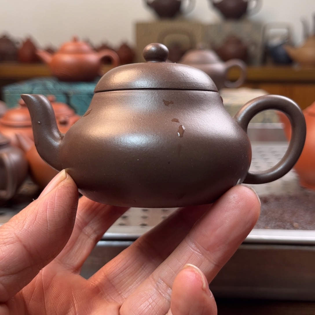 紫砂茶壶彦**李紫泥君德壶