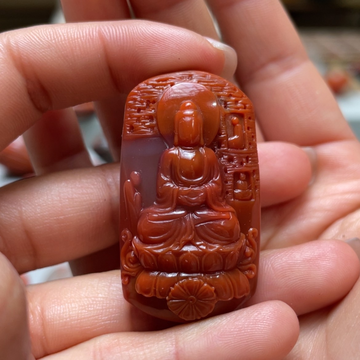 【闪购商品】南红玛瑙吊坠未镶嵌