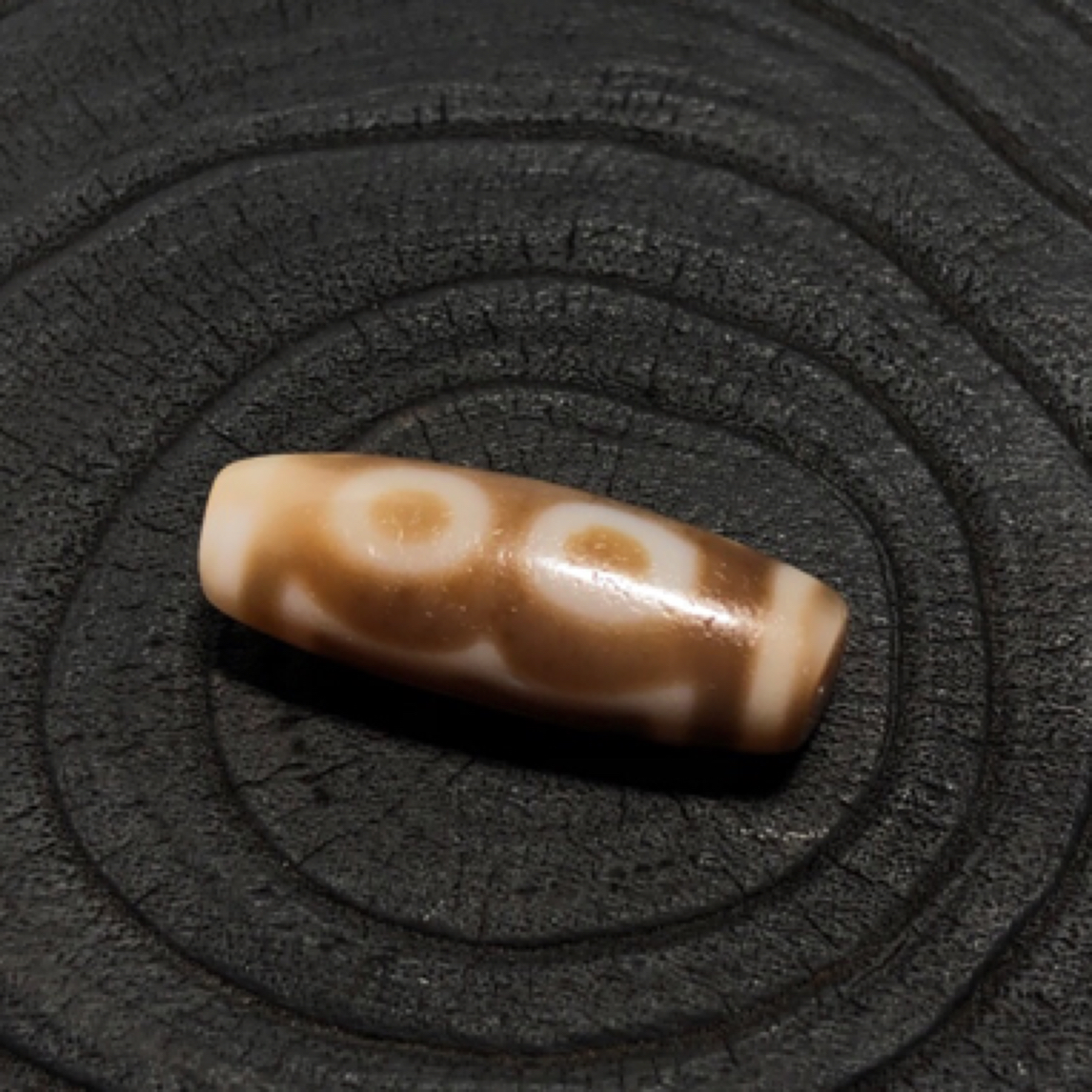 【秘境】嫩色宝盖菩提心三眼37.1*13.3玛瑙锁骨链手串款式