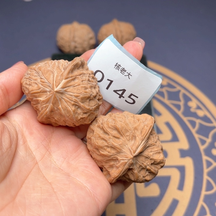 文玩核桃把件41南瓜墩 练手