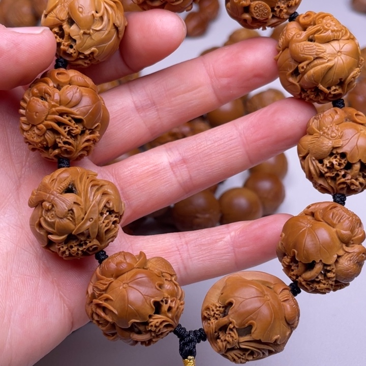 橄榄核手串/手链董**咚橄榄油