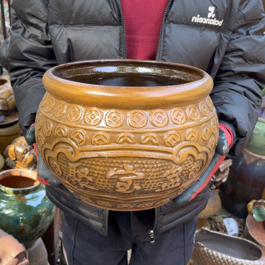 红陶高20口25无孔