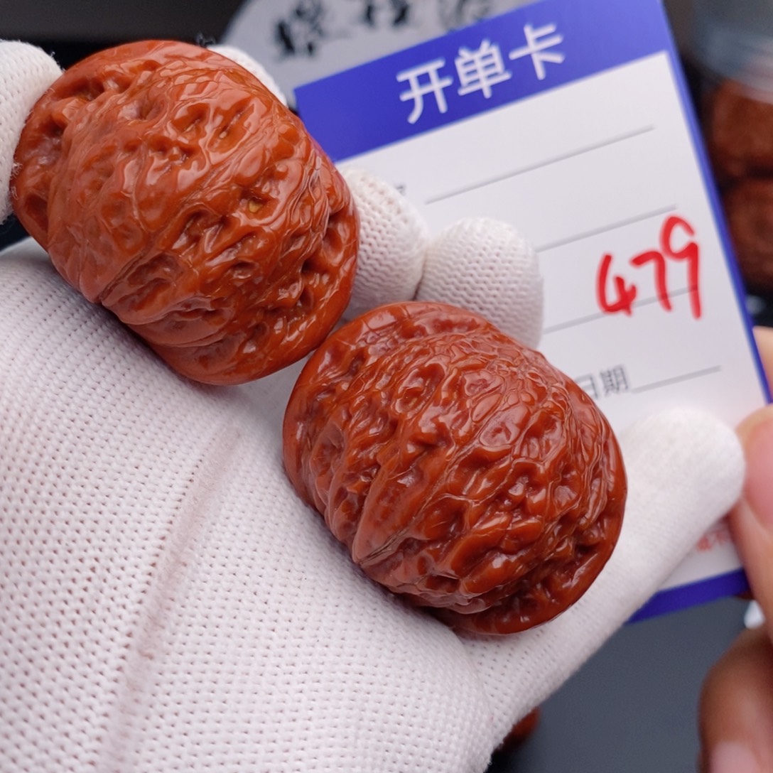 文玩核桃把件41铁锤479