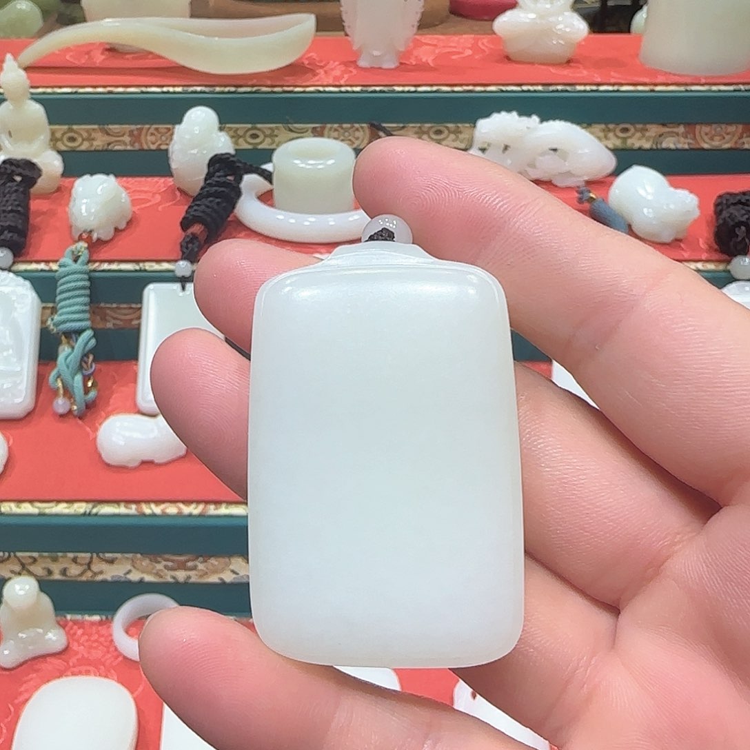 和田玉挂件未镶嵌酸***鱼