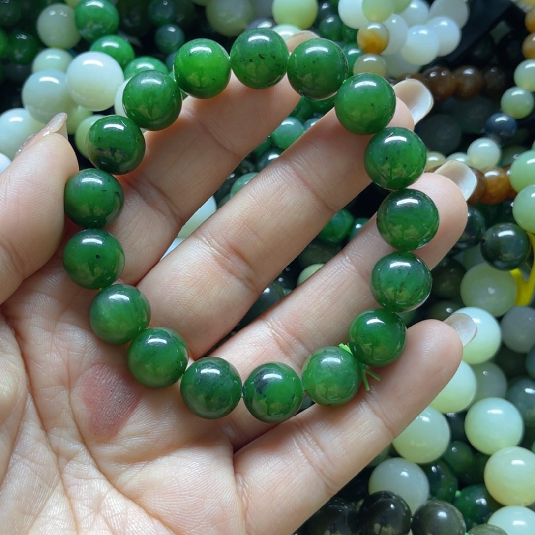 和田玉手链未镶嵌