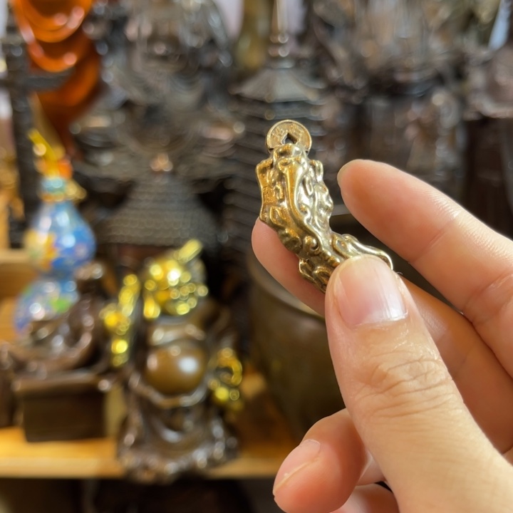 黄铜案台摆件物品摆件