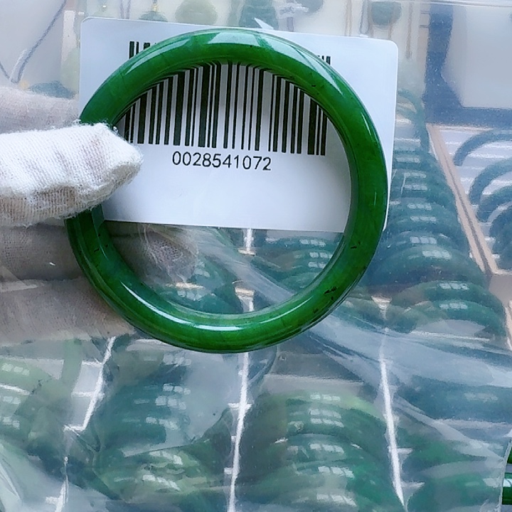 和田玉（碧玉）手镯未镶嵌61