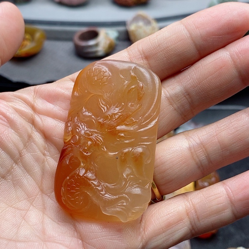 【闪购商品】未镶嵌吊坠定制玛瑙