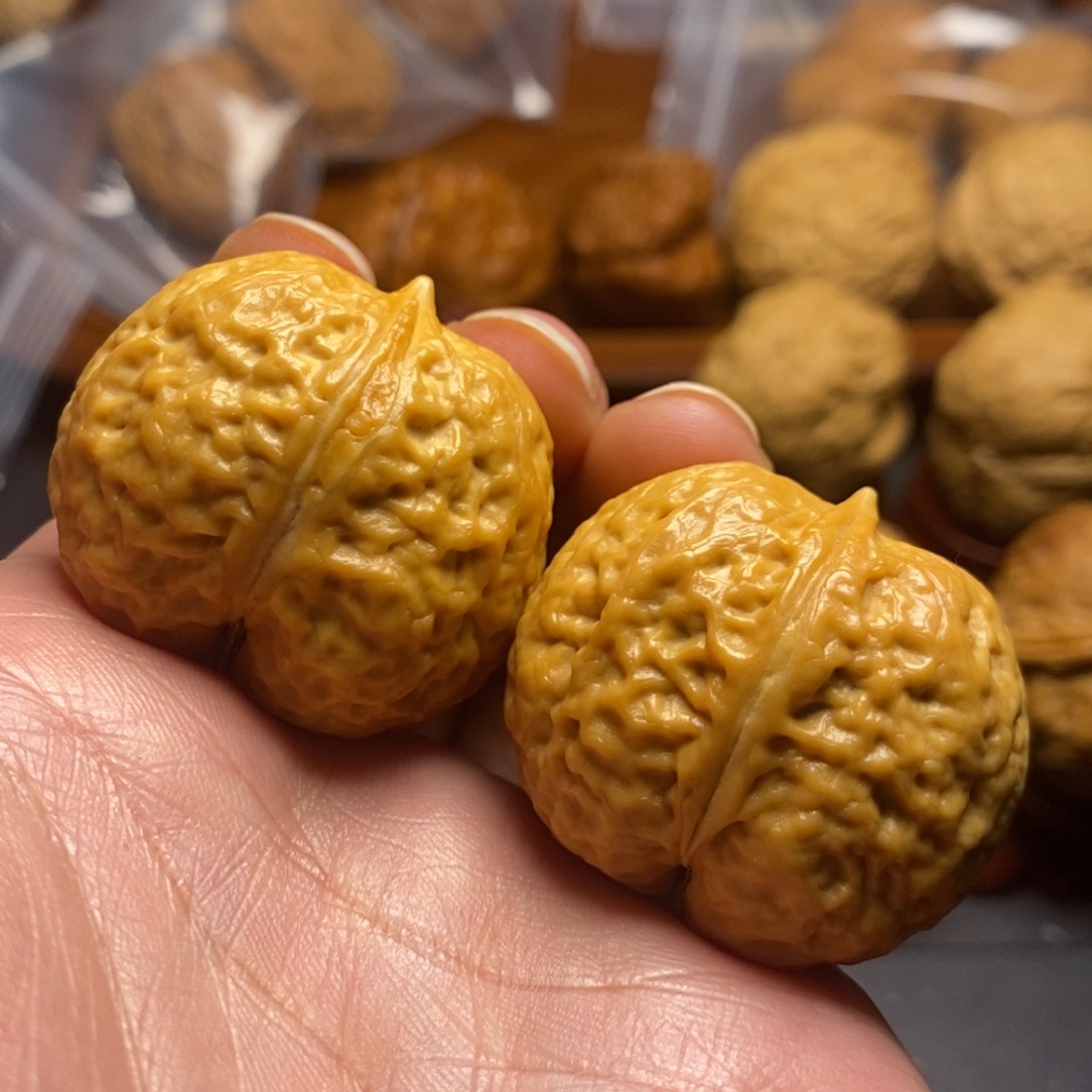 文玩核桃把件37尺生命之源