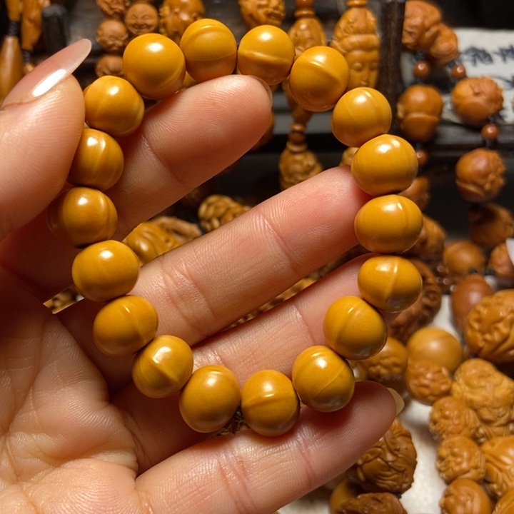 【闪购商品】橄榄核手串/手链猴头鲨鱼背