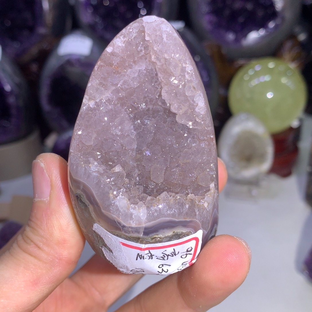 水晶紫水晶摆件未镶嵌0799