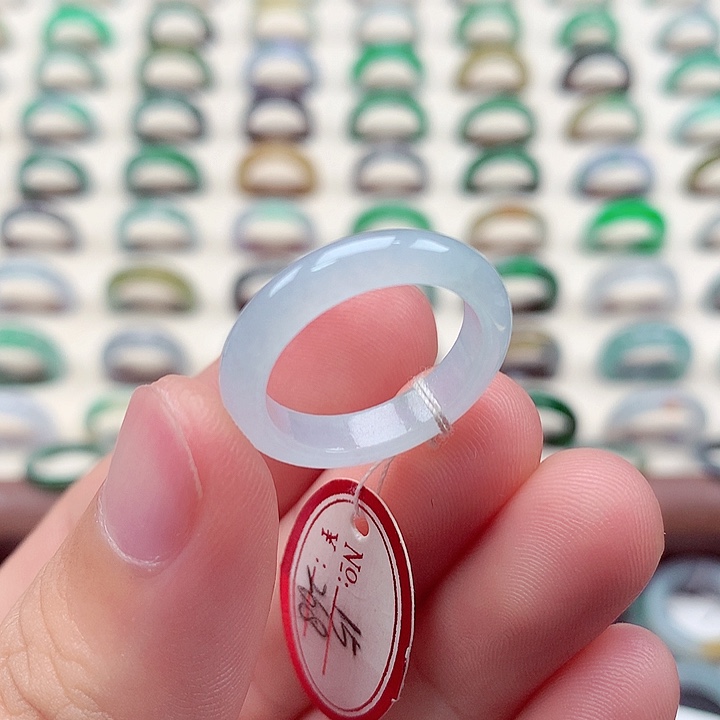 翡翠戒指未镶嵌15号