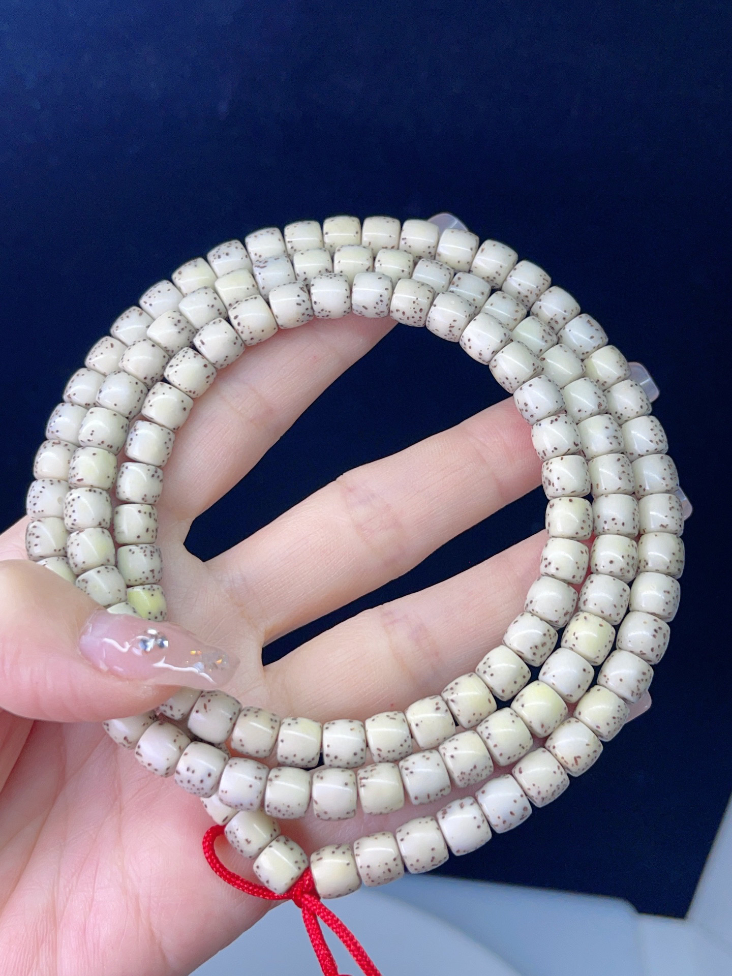 （一物一图）海南星月7x6直切河豚108原生态骨瓷白小细星毕业级